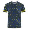 Einfache Mode Sport T-Shirts für Herren Sommer Outdoor Kurzarm Bedruckte T-Shirts Lässig Locker Laufen Fitness T-Shirts Oberteile