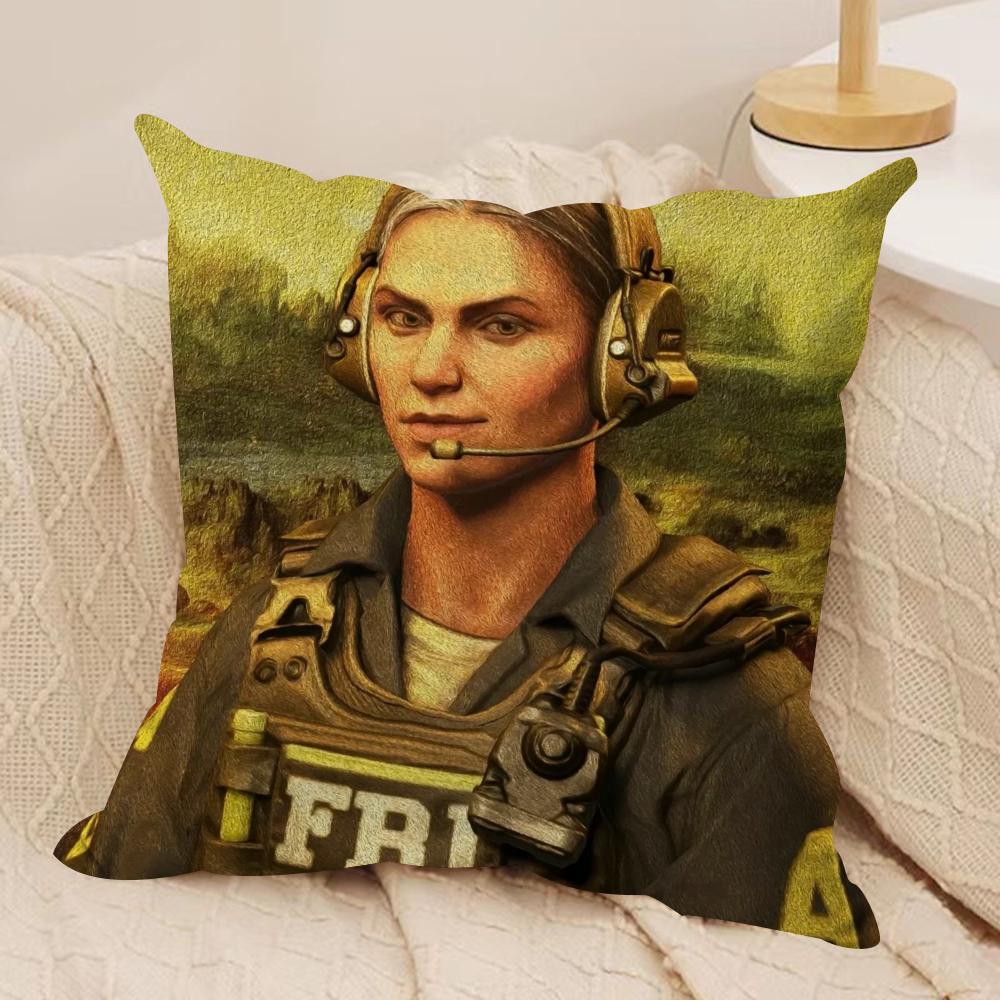 

Famous Game CCS GO Meme Cushion Cover Soft Plush Pillow Cover DoubleSided Printed Sofa Cushion Summer Home Decor Gift 30x30cm