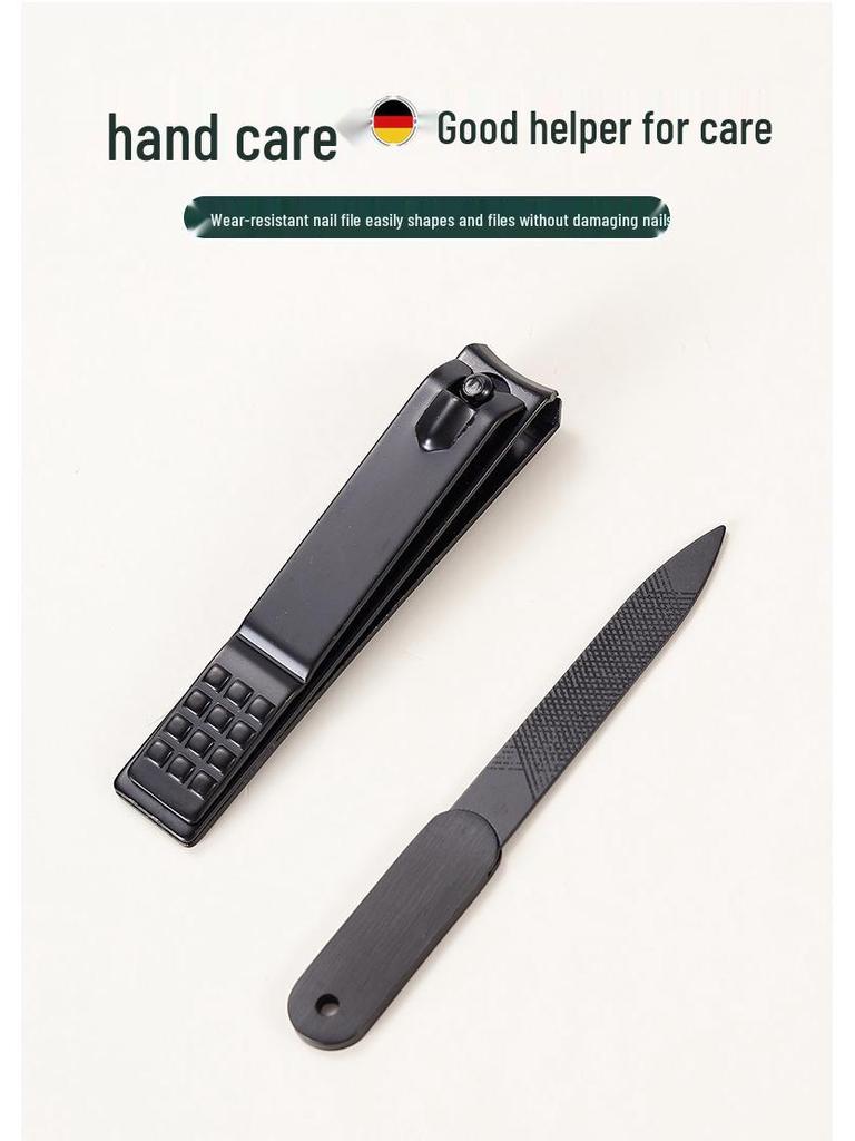 Portable Manicure Tool Set with High-Precision Tweezers, Eyebrow Trimmer & Nail Clippers 