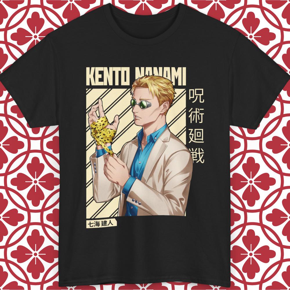 Kento Nanami T-Shirt Jujutsu Kaisen Anime Unisex All Sizes Gift Graphic Tee