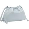 New CALVIN KLEIN Synthetic Material One Shoulder Crossbody Puff Bag Women's Pearl Blue DH3771-3UJ
