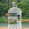 Twist Off Cap Container Plastic Water Jug with Handle And Leakproof Cap, Reusable Durable Portable Drinking Bottle, Transparent Storage for