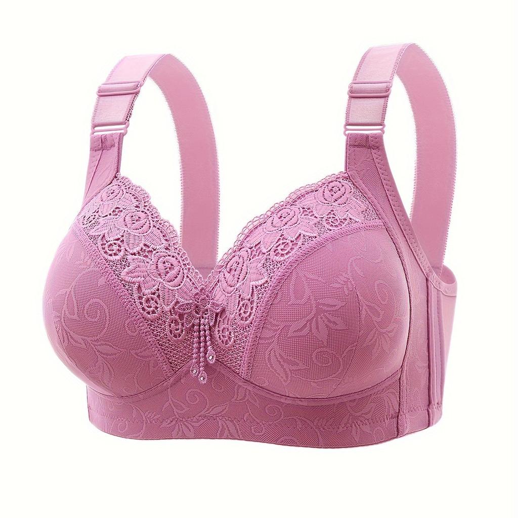 Truck Embroidered Patch Plus Size Daisy Bras For Older Women - Comfy Front  Closure Wireless Push Up Bras Womens Front Closure Bras, image size:1024x1024