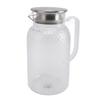 Water Pitcher with Lid and Handle 1500ml Acrylic Heat Resistant Clear Water Kettle Jug for Lemonade Milk Ice Tea Cold