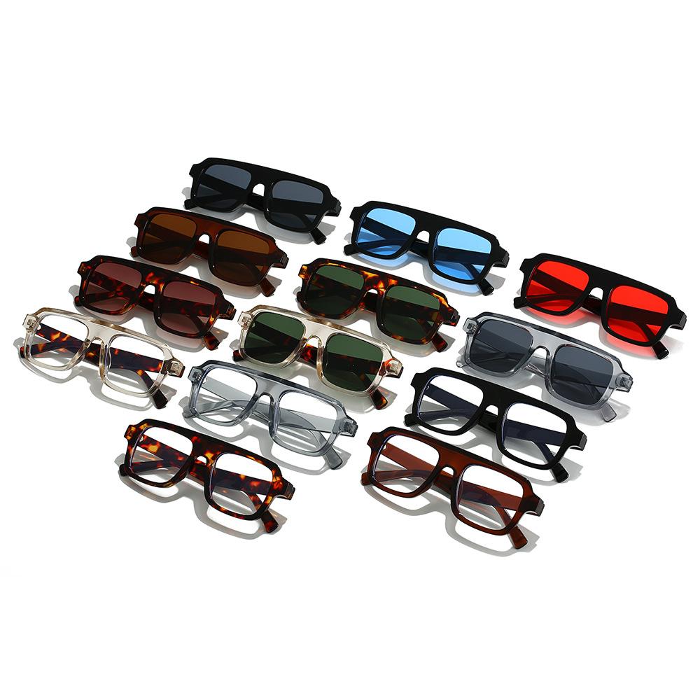 Fashionable Tortoiseshell Square Sunglasses for Female and Male Fashionable Blue Light Blocking Eyewear Stylish Sun Eyewear for Every Oc