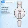 Adattatore a Sfera Antischizzi in Vetro Antideflagrante per Evaporatori Rotanti (100/250/500/1000ml)