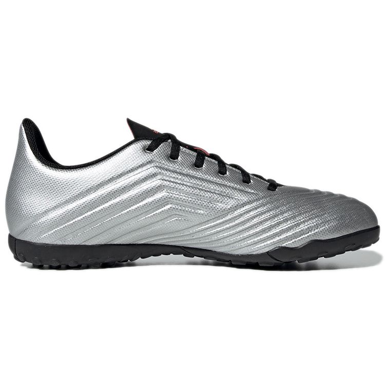 Adidas Predator 19.4 Round Toe TF (Rubber Studs) Hard Ground Artificial Grass Kangaroo Leather Composite Non-Slip Durable Soccer Shoes F35634
