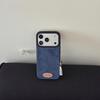 Autumn/Winter Retro Solid Suede Plush iPhone 17 Pro Max/16P/15/14 Case