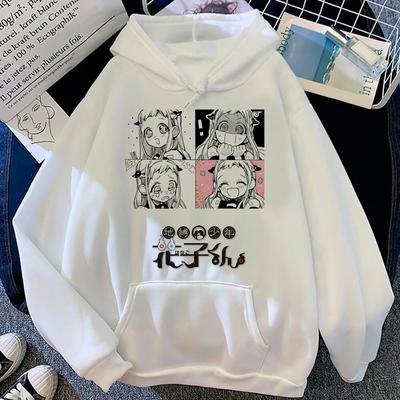 Hanako Kun Hoodies Women Kawaii Streetwear Fleece Sweater Pullover Women Winter Hood Unisex