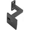 5 Pack Wooden Handrail Brackets Black Indoor Wall Accessories Stair Handrail Brackets (matt Black)-Yvan