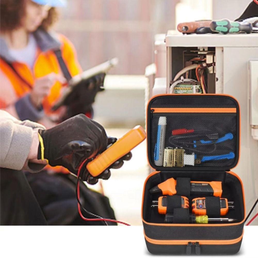 Two Layer Design Tool Storage Bag Portable Mechanic Tool Bag Multimeter Case  Circuit Testing