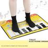 Toilet electronic keyboard, adult leisure and fun toys for relieving boredom, music carpet, game carpet