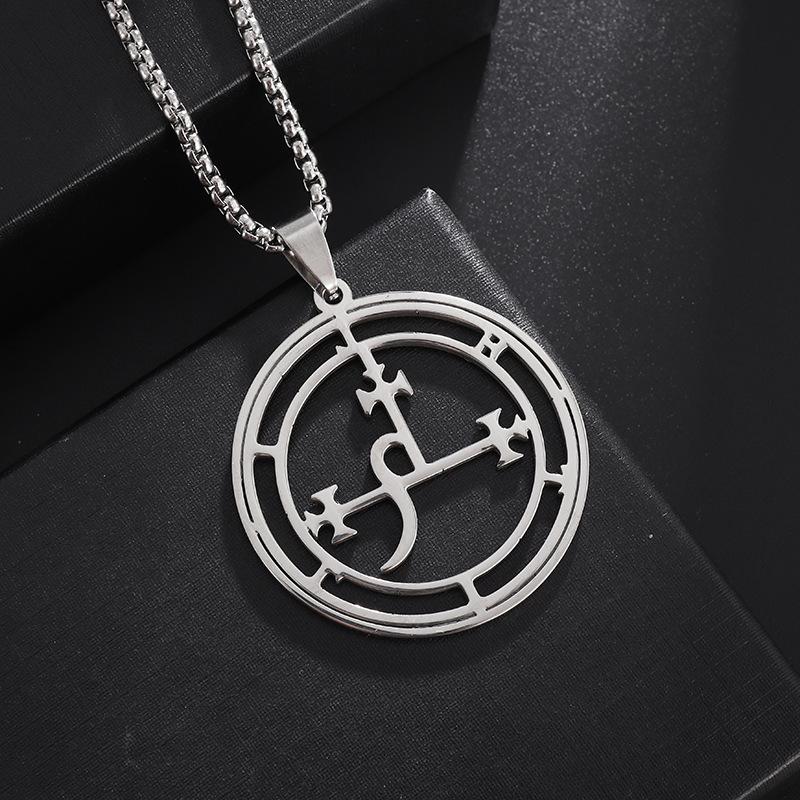 European and American Style New Men's Solomon Temperament Women's Necklace Pendant