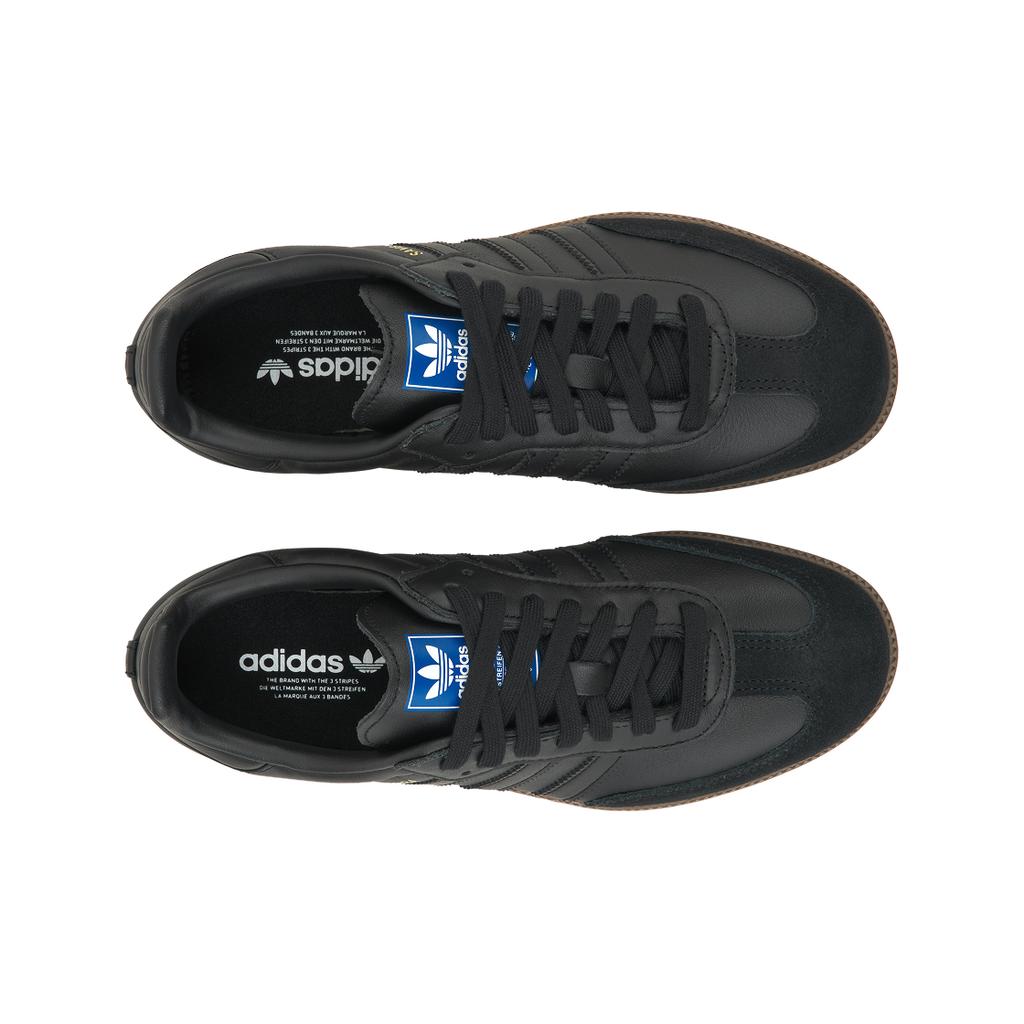 adidas Sneakers Unisex Samba OG Triple Black Core-Black Gum IE3438 da Uomo