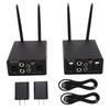 Transmissor e Receptor Sem Fio XLR Penetrante na Parede Alcance de 100m 20 Canais Display Suporta XLR 6.35mm 3.5mm