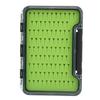 Fly Fishing Box Portable Transparent Impact Resistance Waterproof Silicone Fly Box for Outdoor Fishing 96x17x140mm