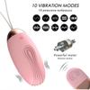 Kadın için seks Oyuncakları Kablosuz Uzaktan Kumanda 10 Hız Titreşimli Yumurta Klitoris Stimülatörü Vajinal Masaj Topu G-Spot Vibratörler