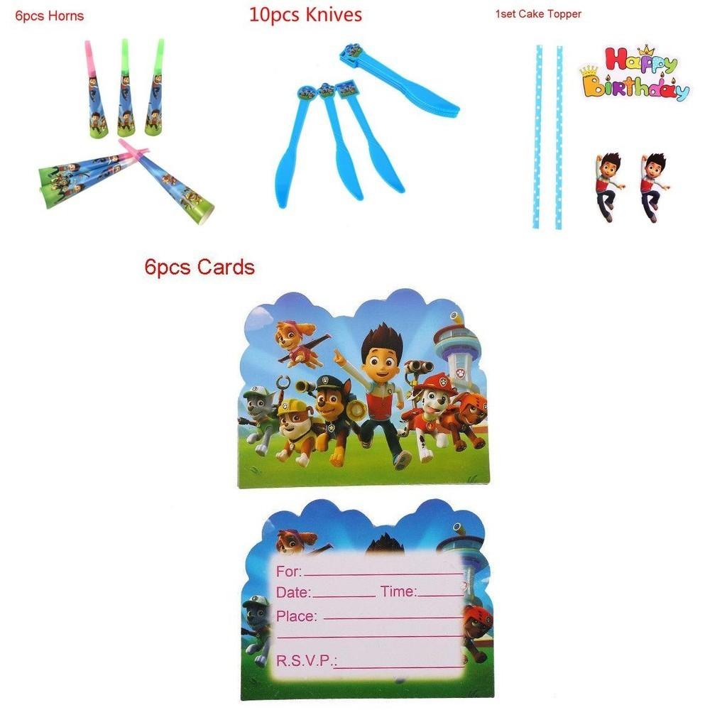 Delightful Paw Patrol Kids Theme Birthday Party Supplies For Joyful Celebrations And Decorations