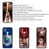 Cover for iPhone 16 15 Xiaomi Redmi Note 14 13 12 11 Pro Max X 8 9 16e Samsung Galaxy S25 S24 S23 Moto A4 OPPO Huawei Anime Attack on titan Phone Case