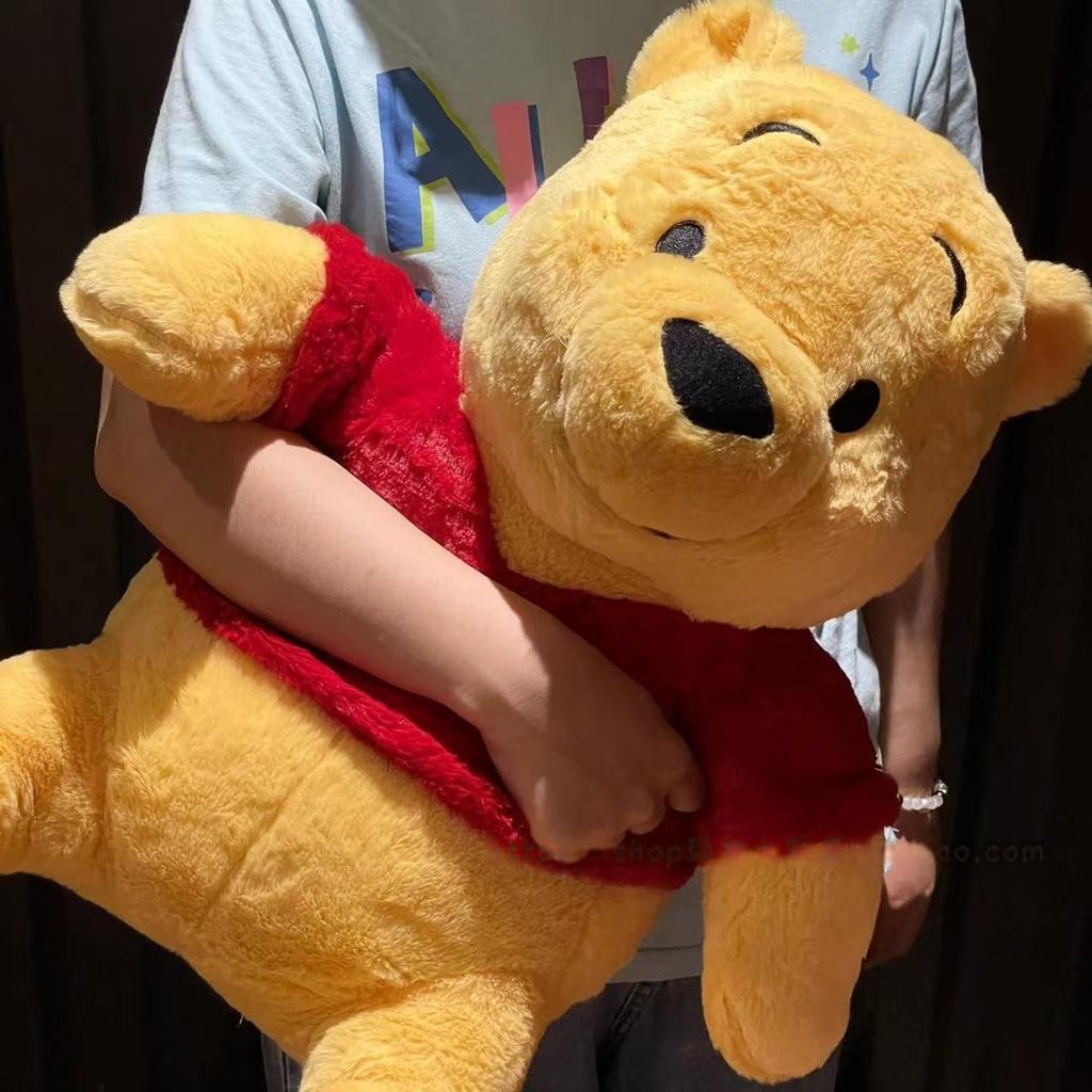 30/50cm Peluche di alta qualità dell'Orso Pooh Giocattolo di Peluche Morbido dell'Orso dei Cartoni Animati Animale di Peluche Cuscino Abbracciabile Divano Letto Decorazione per la Casa Regalo Bambina