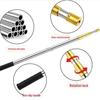 Telescopic Stainless Steel Fishing Net Pole - Large, Thickened, Universal for Fish & Birds