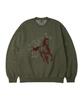 WILDROCK Star Horse Pigment Oversized Sweatshirt_5 Col