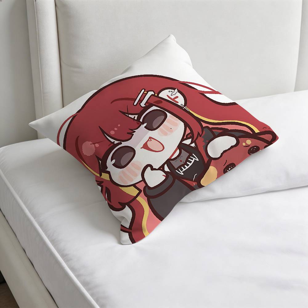 AAkane LLize Singer Cute Square Pillow Cover Decorative Throw Pillow Case for Sofa Couch Bed Home Car Living Room Decoration