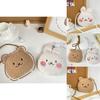 Plush Bunny Adorable Coin Purse Cute Kids Crossbody Bag Companion Storage