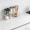 Transparent Layered Separator Shelves Refrigerator Storage Rack Space-Saving Fridge Organizers Desktop Stand Kitchen Accessories