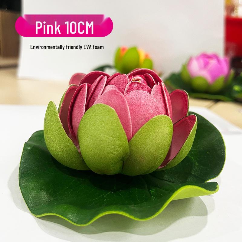 

LED Silk Lotus Lamp - Perfect for Lantern Festival, Qixi, Valentine s Day, Water Surface, and DIY Decor.