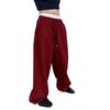Men's 2025 European & American Style Wide-Leg Drawstring Sweatpants with Pockets