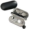 Double Layer Cosmetic Case 2 in 1 Glasses Box Creative Glasses Protective Cover  For Travel