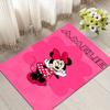 1pc Minnie Pattern Area Rug Soft Flannel Floor Mat for Living Room,Office,Bedroom and Carpet,Sofa Coffee Table Floor Mat