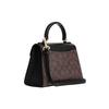 New COACH Pepper Coated Canvas With Leather Handbag, Shoulder Bag, Crossbody Bag Trumpets Women's C7226-IMAA8