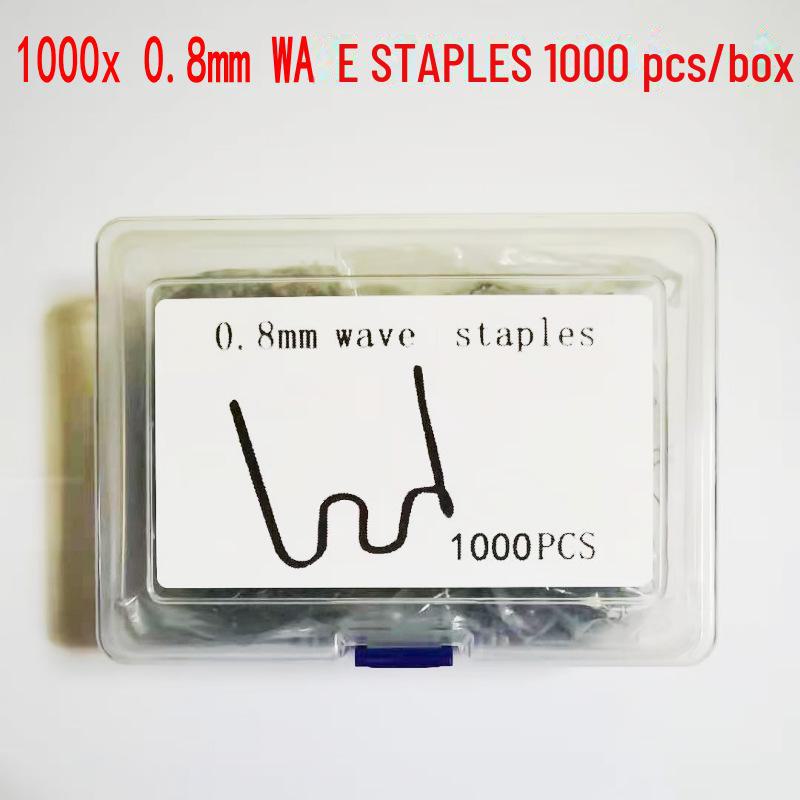 

1000 шт. Комплект для ремонта пластиковых бамперов автомобиля: Сварщик, гвозди и проволока 0.8 roll type (1000+ packs per box)