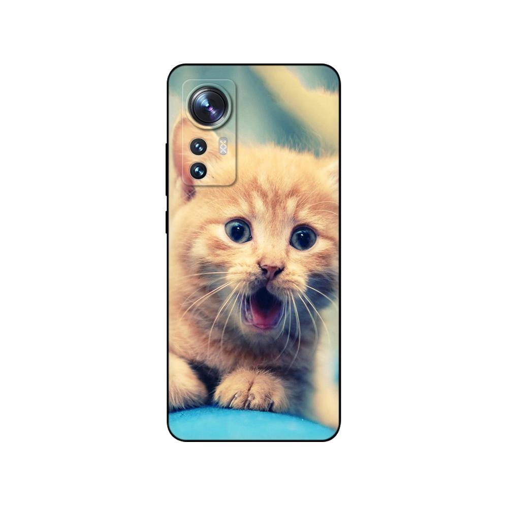 For Xiaomi 12 Case For Xiaomi 12 Pro Case Silicon Back Cover For Xiaomi Mi 12 Xiaomi  Mi 12X 12 Lite Bumper Funda Black Tpu Case