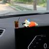 1Pc Cute Healing Kitten Ornaments For Car Dashboard Resin Cat Figure Car Interior Decorative Cat Ornament Vehicle Accessories