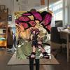 1PC SHAMAN KING Print Flannel Blanket, High Quality Comfortable for All Seasons, Home Decor, Warmth and Comfort, Perfect for Christmas Gifts