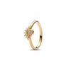 Celestial Shining Sun Karat Gold Ring Women's Gold 162674C01
