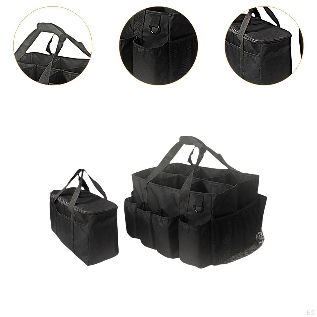 Cleaning Supplies Tote Multifunctional Tool Bag Supply Organizer for Carpenter