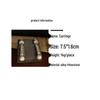 Retro Rhinestone & Pearl Long Stud Earrings - Versatile Shoulder-Sweeping Style