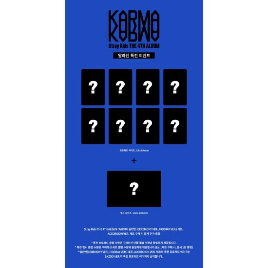 Select POB COMPACT Ver Stray Kids 4th Album KARMA