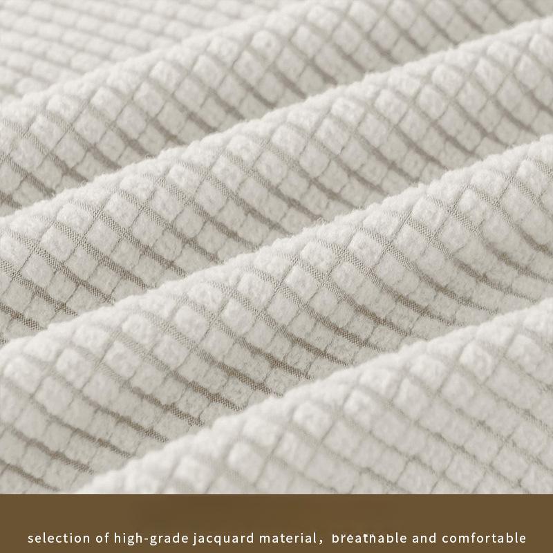 Wingback Chair Covers 2 Piece Wing Chair Slipcover Stretch Slipcover for Wingback Chairs Wing Chair Cover with Elastic Bottom Non-Slip Furniture Cover