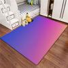 Dopamine Gradient Color Large  Carpet Non Slip Soft Cartoon Kids Bedroom Living Room Floor Mat Home Decor Children's Play Carpet