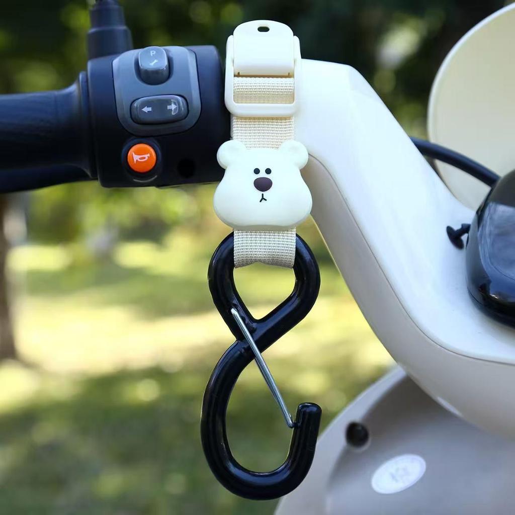 Cartoon Baby Stroller Nylon Front Hook for Electric Scooter