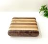 KATOMOKU Cat Walnut x White Table, 1-bowl, Ash, km-124ST (Feeding Stand)