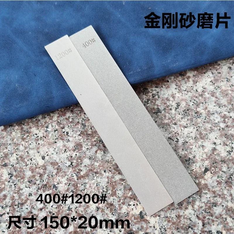 Professional Diamond Sharpening Stone Grit 150-3000# Whetstone Knives Open the Blade Tool DIY Woodwork Accessories Kitchen 2PCS