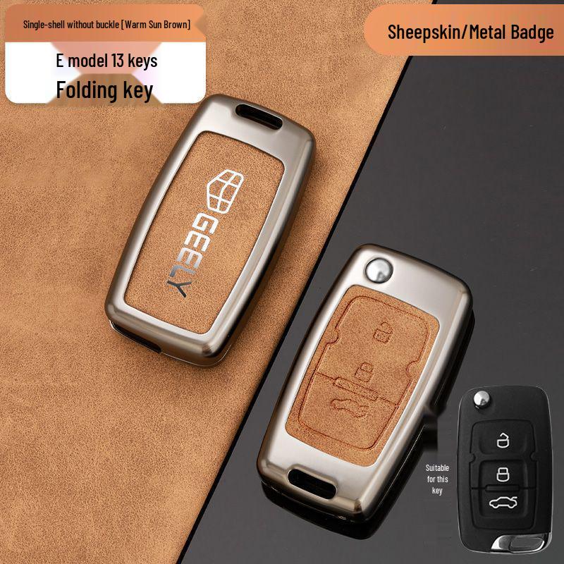 Premium Key Case for Geely Emgrand, Xingrui, Xingyue L, Binrui, Coolray, Boyue, GS, and Binyue Models
