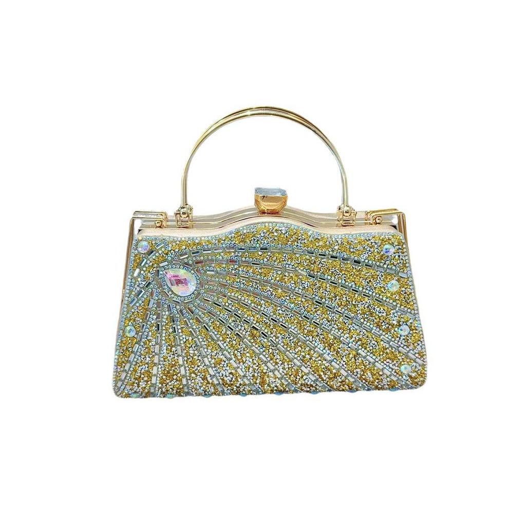 New European-American Diamond-Studded Fashion Crossbody Evening Bag