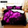 Blue Flower Bedding Set Duvet Cover Set 3d Bedding Digital Printing Queen Size Bedding Set Fashion Design
